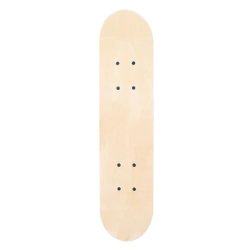 UDSKNV[KSL 58,5 cm Tabla de Skate Tabla de Skate de Arce en Adultos Niños DIY Tablero Pintado A Mano Doble Balancín