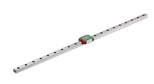 TEN-HIGH MGN7 50mm Linear Guide Rail Linear Motion Slide Rails Linear Motion Products, for 3D Printer and CNC Machine, 1pcs Rail + 1pcs MGN7C Block Bearing