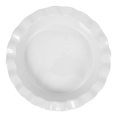 BRIGHTFUFU Baking Pan Non-stick for Pies Tarts Pizza Porcelain Bakeware for Home Use Easy to Clean for Baking Delicious Treats