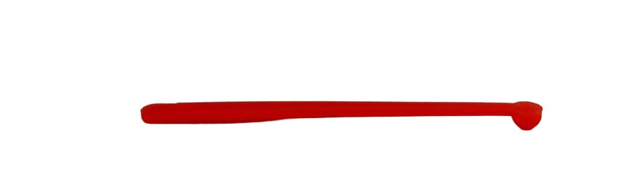 Lab Scoop Measuring Spoon Set – Micro Measuring Spoons for Powders, Laboratory Use, Supplements, Spices - 0.25 ml (Approx. 250 mg) – Pack of 5 - (Red)-picture-25