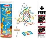 Melissa & Doug Suspend Junior - Juego familiar y 1 paquete de minipad Scratch Art (04276)