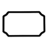 Movie Ticket Cookie Cutter with Easy to Push Design (4 inch)
