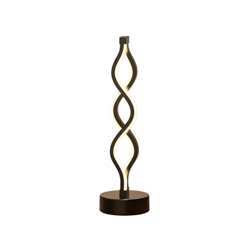 【Illuminazione Personalizzabile】: Dotata di tecnologia dimmerabile, la lampada LED a spirale offre tre temperature di colore (calda, normale e fredda) per creare l'atmosfera perfetta in della giornata.