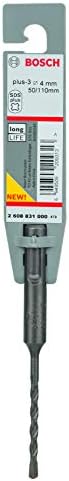 Bosch Professional Wiertło SDS plus-3 (do betonu, 4 x 50 x 110 mm, Akcesoria do młotów)