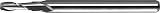 Kyocera 1616–5000.1000 C-Serie 1616 Standard Länge Ecke Radius Fräser, Hartmetall, unbeschichtet, 30 Grad Winkel, 2 Flöte, 1,3 cm Schneiden Dia, 1/5,1 cm Schaft Dia, 2,5 cm Schnittlänge, 7,6 cm L