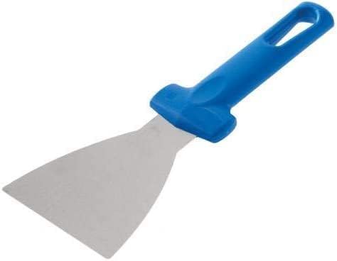 Gi.Metal ACSTP32 Stainless Steel Triangular Spatula 11.5 x 11 cm, Handle Not Replaceable