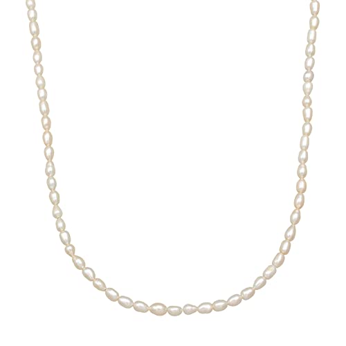 Collier perles d'eau douce Kuzzoi argent pour un style quotidien - 2