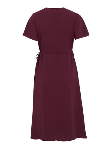 Robe Midi Wrap Vilovie VILA Confortable pour Silhouette Élancée
