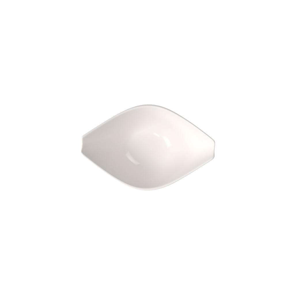 Villeroy & Boch Flow Salsera, 360 ml, Porcelana Premium, Blanco