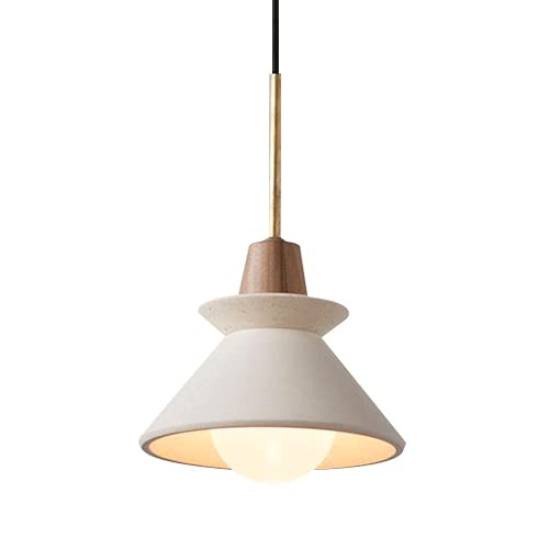 Lámpara colgante industrial moderna de techo de hormigón gris E27