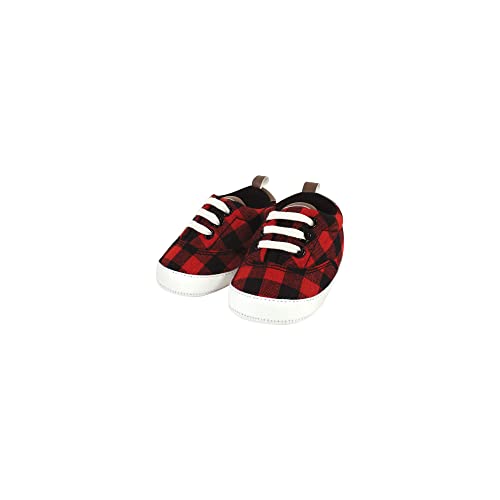 Image of Hudson Baby Unisex Baby Cotton Bodysuit, Pant and Shoe Set