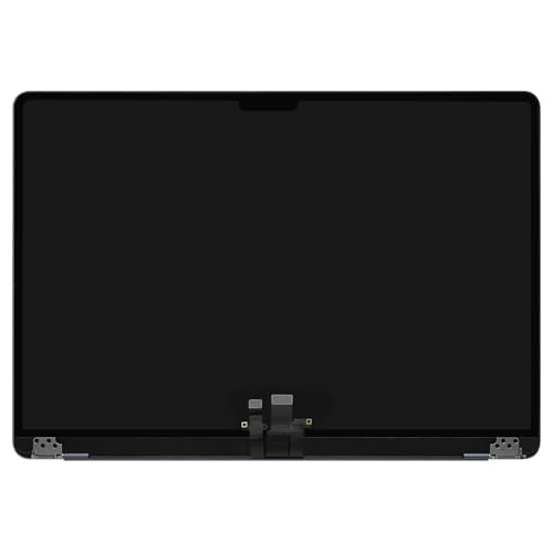 Image of 15 inch Screen Replacement for MacBook Air M2 A2941 EMC 8301 M3 A3114 EMC 9301 EMC 8612 2023 2024 LCD Screen Complete Top Display Assembly (Midnight /Blue)