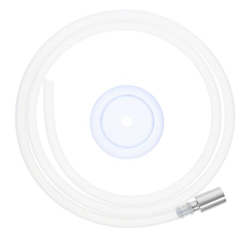 DIYEAH Tubo De Silicona Para Dispensador De Agua Con Bomba Acero Inoxidable 304, Manguera Con Peso Para Estabilidad, Accesorio Para Dispensadores De Garrafas, Kit 1,4 m Para Uso Doméstico