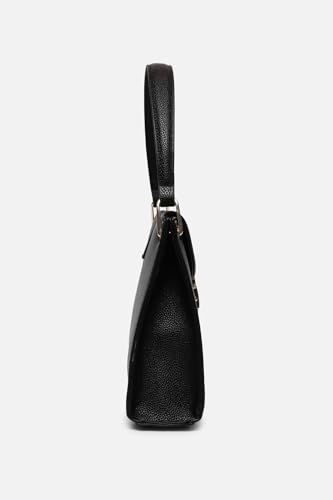 Image of Allen Solly Women's Medium Shoulder & Crossbody Bag | Vegan Leather | Textured Finish | Lightweight & Durable | Everyday Use