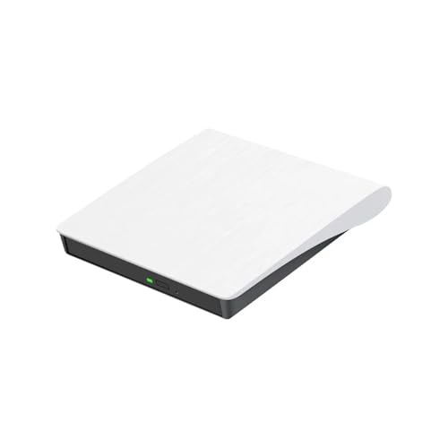 Lecteur CD DVD portable blanc idéal pour regarder des films en voiture ou travailler au bureau