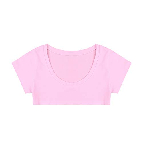 Pink cropped tshirt Clearance