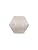 Avant Decor | Peel and Stick Kitchen Backsplash Tiles | Stone Composite Hexagon Wood Grain | Stick On Wall Tiles | Easy DIY Installation | 6” x 6.9” | Single Tile