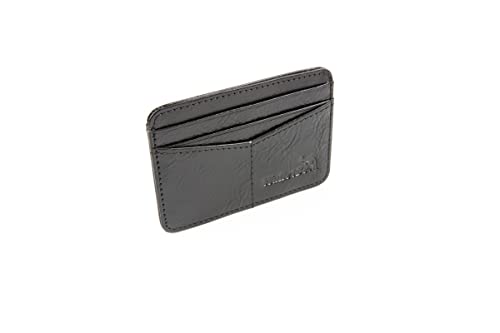 Men's Wallet Ultra-Thin RFID Front Pocket Outer ID Black