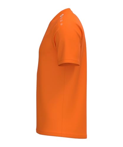 JAKO T-Sweatshirt pour Enfants One Cotton, Orange Fluo, 116