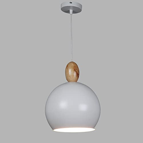 Image of MONI Lights Hanging Tulip Cone Disc Ceiling Light Lamp Home Decor Items, Hanging Ceiling Decorative Chandelier Home, Living Room, Indoor Outdoor Jhumar Lighing ML 0109WH White