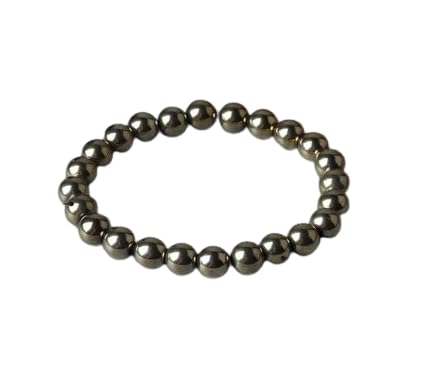Astro Cart Pyrite Bracelet Original Round Pyrite Stone Bracelet With Certificate पाइराइट ब्रेसलेट Pyrite Crystal Bracelet ... - Review, Price and Buying Guide