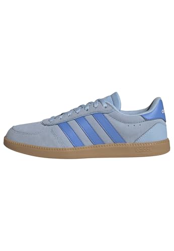 Adidas Women's Breaknet Sleek, Clear Sky/Real Blue/Off White, 8.5