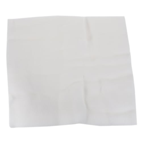 MOTHNUR 100 piezas Desechable para Salón de Tela No Tejida Blanca para Cuidado Facial Único Suave y Transpirable Adecuada para Delicada