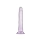EIS Dildo ’Klare Sache’ mit Saugnapf 19 cm | Sex-Spielzeug für beide | Vaginal oder anal für Frau und Mann | Realistischer Naturdildo | Dildo für Stimulation leise & stark | Farbe: weiß