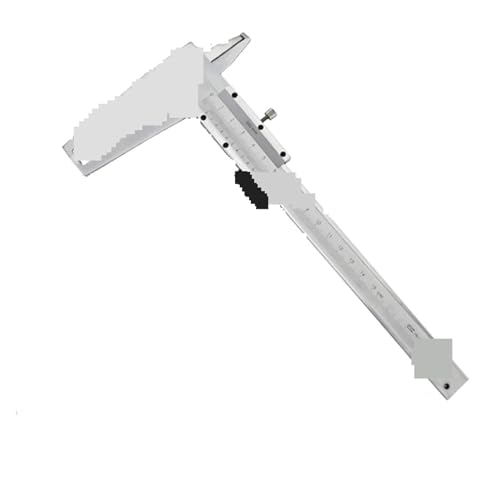 Calibrador vernier antichoque de precision 0.02mm para medir ranura interior sin esfuerzo