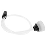 HOMSFOU Einmachglas Vakuumier Schlauch Zubehörschlauch für Vakuumgerät Verlängerter Vakuumierschlauch für Glasverschluss und Lebensmittelaufbewahrung