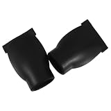 Totority 2 Stück Luftfiltergehäuse Abdeckung aus Gummi 4cm Schwarz für Lkw Luftfilter Intake Cover Wetterbeständig für Nutzfahrzeuge und Bauarbeiten