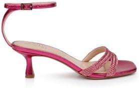 Jewel Badgley Mischka Hayzel Metallic Kitten Heel Sandal - Image 3