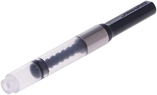 Convertidor de tinta universal para pluma estilográfica estándar de llenado de pistón de empuje, absorbente de tinta duradero y hábil