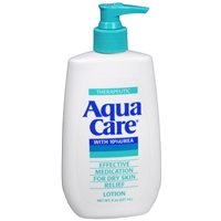 Aqua Care Lotion for Dry Skin, with 10% Urea - 8 Oz, 2 Pack