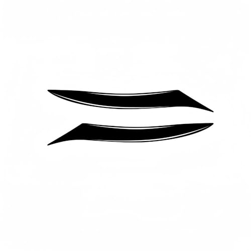 Sourcils de phare en carbone pour RX8 2009-2012 | Finition tuning luxe