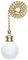 Westinghouse Lighting Corp 77072 12-Inch Wood Pull Chain, White