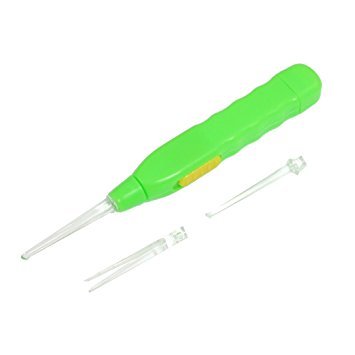 Image of Zurato Led Earpick Safety Ear Pick Wax Remover with Light, Baby Safely Ear Cleaner Stick with Light - Pack of 2 (Color May Vary)