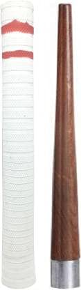 Krullers - Set of 1 Cricket Bat Grips & 1 Wooden Cricket Bat Cone White Color (Grip Cone) Pack of - 2 (B097RGL38D) Amazon Price History, Amazon Price Tracker