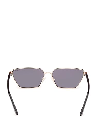 GUESS Gu00106 Lunettes de soleil Mixte de forme rectangulaire noire - 4