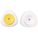 Egg Piercer for Raw Eggs, Impressive Egg Peeler, Simple Peel Egg Tools for Boiled Egg (2PCS Yellow+