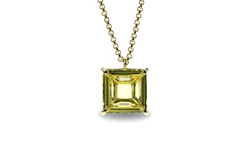 Collier en cristal quartz citron or 14k pour sublimer le quotidien