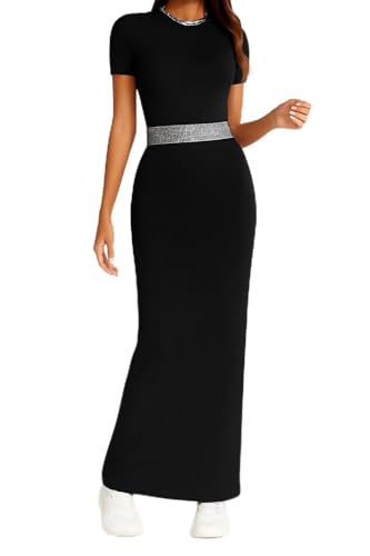 Robe noire confort taille 50 qui sublime et flatte les courbes féminines