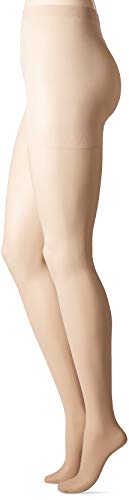 Image of no nonsense Women's Graduated Compression Control Top Pantyhose - Sheer Leg, Firming Control