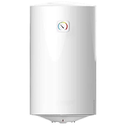 Suinga Termo eléctrico 50 litros. Instalación Vertical. Hogares pequeños. Ánodo de magnesio. Dimensiones Producto: ø385 x 760mm [Clase de eficiencia energética C].