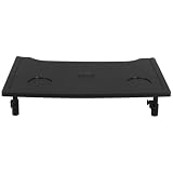 GANAZONO Wheelchair Dining Table Removable Tray Black Portable Eating Table for Wheelchair Users Cup Holder Mobility Accessory for Seniors Travel