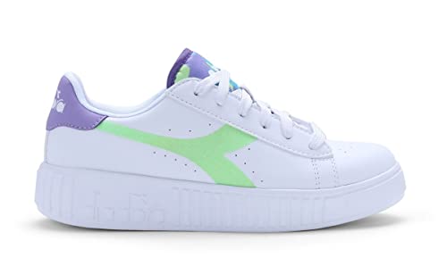 Image of DIADORA GAME STEP WONDERLAND GS GIRL'S WHITE SPORTSHOES 178346C7507