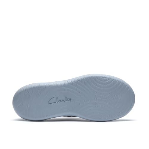 Clarks Clarks CloudSteppers Women's Solevana Step Sneaker, Blue Grey Textile, 9 Wide US