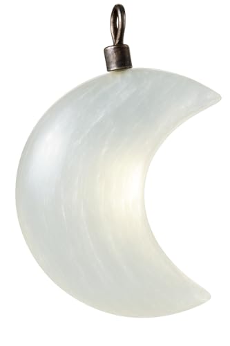 ROCKING GIFTS Colgante de Selenita Luna