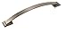 Amerock | Appliance Pull | Antique Silver | 8 inch (203 mm) Center to Center | Candler | 1 Pack | Drawer Pull | Drawer Handle | Cabinet Hardware