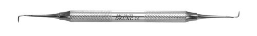 Osung Dental Sickle Scaler JAC 34/35, Posterior Sickle Scaler Application, Stainless Steel Dental Scaler Tool - Standard Periodontal Equipment